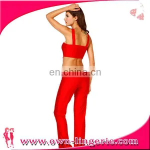 Sexy Rompers Light Blue Women Sexy Deep V-neck Jumpsuits Newest Style Jumpsuit thumbnail-2