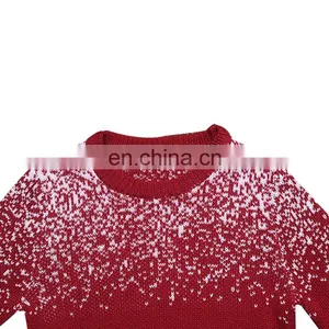 2017 Wholesale Nice Custom Winter Child Design Knitted Mongolian Cashmere Kid Sweater for Boys thumbnail-4