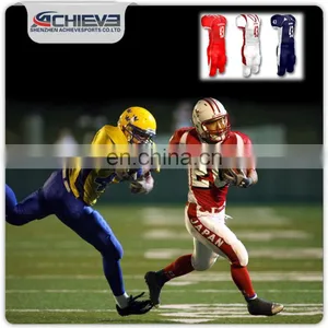 Wholesale Football Jerseys Supplier/Best Quality American Football Jersey Set thumbnail-2