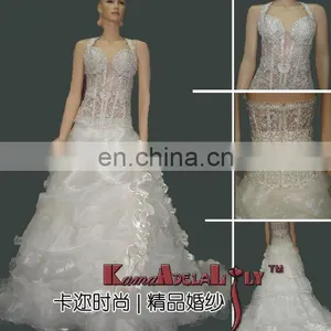 EB719Noble Charming Sweetheart Neckline Two Pieces Sexy Wedding Dress thumbnail-1