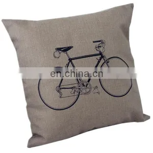 Cartoon Custom Cheap Home Throw Cushion Cover Fashion Linen Decorative Chinese Embroidered Cushion Cover Pillow Cover thumbnail-4