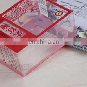 Guangzhou Factory Produced Food Plastic Box, PP/PVC/PET Plastic Transparent Tea Box Printing thumbnail-2