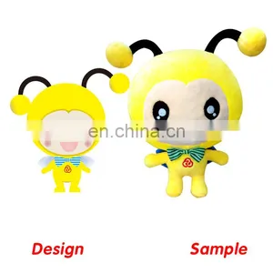 New Design Gift Customized Cute Plush Stuffed Animal Toy Doll for Crane Machine thumbnail-4