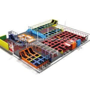 Hot Sale Customized Fitness Indoor Trampoline for Kids thumbnail-3