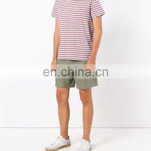 Grey Cotton Striped T-shirt From What we Sew Featuring Short Sleeves thumbnail-3