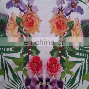 New Style Digital Printed Cotton Spandex Fabric Customer's Design Fress Sample For Garment thumbnail-5