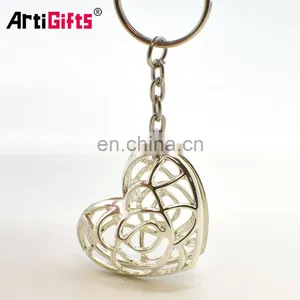 Wholesale Custom Made High Quality Fancy Souvenir Silver Spoon Keychain thumbnail-4