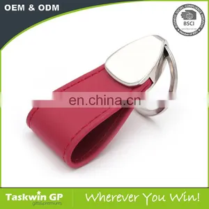 2017 China Factory Modern ODM/OEM Leather Metal Keychain thumbnail-6