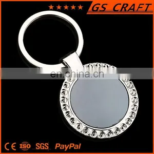 Casting Alloy Metal Keychain With Ink Filled for Different Logo and Shape thumbnail-1