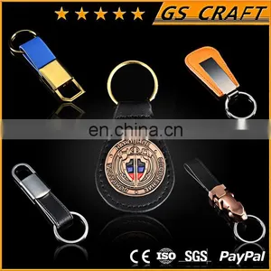 Cheap Factory Direct Sale Handmade Leather Keychain thumbnail-1