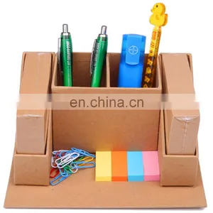 Portable Pocket Recycled Notepad With Stationery Desplay Carton Holder thumbnail-1