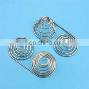 Custom Galvinated Sheet Metal Small Spring Clip thumbnail-3