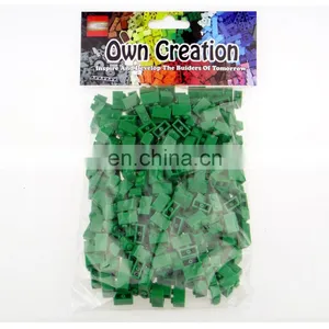 250g Blocks 1000 Pcs 500 Pcs 250 Pcs Basic Plastic Building Blocks Building Bricks in PE Bag thumbnail-3