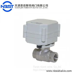 Stainless Steel Motor Operated Ball Valve Electric Ball Valve thumbnail-2