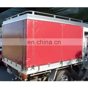 Waterproof Pvc Vinyl Fabric Cargo Trailer Cover Factory thumbnail-6