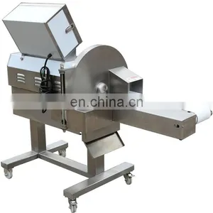 Multi-function Meat and Vegetable Cutter With Conveyor Belt Cooked Meat Beef Cutting Machine thumbnail-5