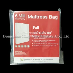 01 Style 6 Mil Heavy Duty Mattress Bag 54 * 18 * 104 Inch thumbnail-1