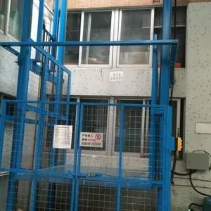 Anti-falling Wire Rope Electric Goods Lift Hydraulic Lift Elevator thumbnail-2