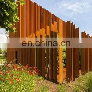 Corten Steel Edging Fence Corten Steel Sheet thumbnail-4