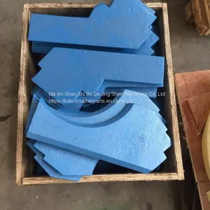 High Manganese Steel VSI Crusher Parts Wear Plate Upper Apply to Barmac B6150 VSI Crusher thumbnail-2