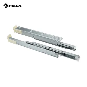 Filta Furniture Hardware American Type Full Exrension Under Mounting Hidden Drawer Slide With 2D Adjustable Handles thumbnail-1