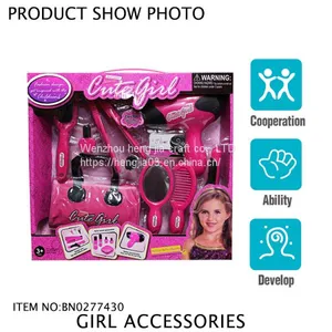 Handbag Hair Salon Tool Kids Toys Girl Pretend Play Toy Girls Toy thumbnail-4