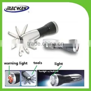 HOT Multi Emergency Led Torch Flashlight With Tools thumbnail-1