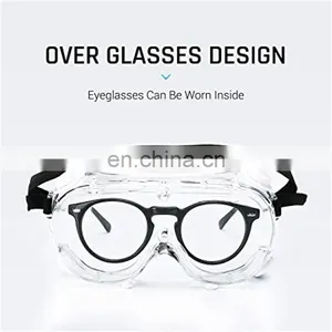 High Quality ANSI Z87.1 Medical Eye Protection Chemical Anti Fog Splash PVC PC Safety Eyewear Protective Safety Goggles thumbnail-3