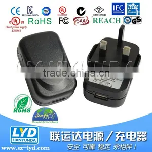 Hot Selling Wall-mounted 5v 3a Mobile Phone Wifi/wireless Usb Charger Adapter With KC CE BS SAA UL Certification thumbnail-3