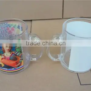 Top Grade Wholesale 11oz Sublimation Glass Beer Mug thumbnail-5