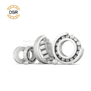 DSR Bearing Full Ceramic Deep Groove Ball Bearings 6202ce-6210ce, P0, P6 Zro2 Si3n4 Hybrid Ceramic Ball Bearing Manufacturer thumbnail-3