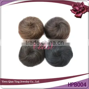 Fake Fashion Nature Blonde Synthetic Wigs Hair Buns Pieces Quality Choice thumbnail-1