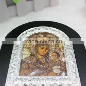 Virgin Mary Of Bethlehem Wood Frame Wood Icon thumbnail-4