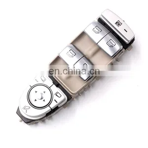 100001148 High Quality Main Window Regulator Switch 2229056800 For Mercedes-Benz S550 S63AMG S65AMG 2015 Beige White Light thumbnail-1