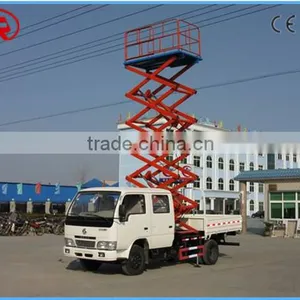 Truck Mounted Hydraulic Aerial Work Platform Scissor Lift thumbnail-1