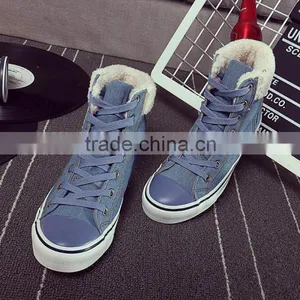 C89266A FASHION LADY WINTER FLAT BOOTS CASUAL SHOES thumbnail-2