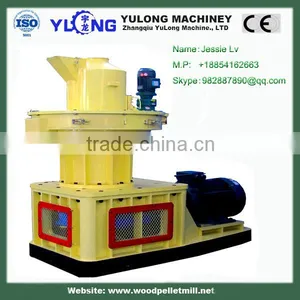 XGJ560 Yulong Vertical Ring Die China Wood Pellet Making Machine thumbnail-1