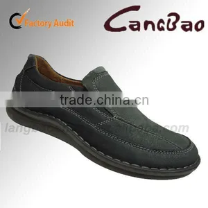 Abrasion Resistance Low Heel Cow Leather Shoes For Men thumbnail-1