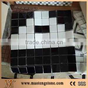 Cube Size Stone Mosaic With Mesh-back thumbnail-1