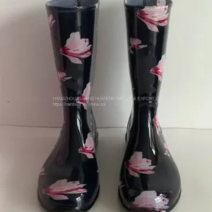 Cheap Women Rain Boots,Vogue Female Rain Boots,Popular PVC Rain Boots,Colourful Ladies Boots,Outdoors Rain Boots thumbnail-2