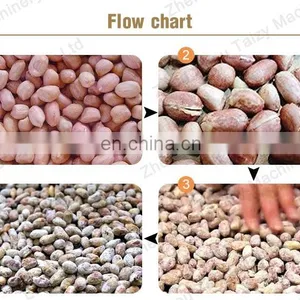 Peanut Processing Machines Roasting Peanut Machine Peanut Flour Coating Machine thumbnail-4