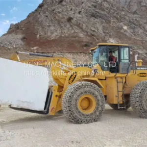 Chinese BENE 23ton Forklift Loader 23ton Diesel Forklift 23ton Wheel Loader for Granite Handling thumbnail-1