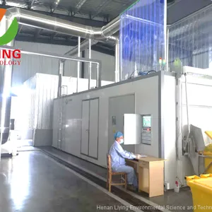 Medical Waste Disposal Equipment With Microwave Disinfection thumbnail-1