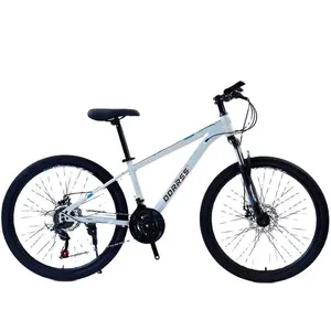 Cheap Mountain Bike 26 Inch Adult Variable Speed Bicycle Dual Disc Brake 21 Speed Mountain Bike in Stock thumbnail-1