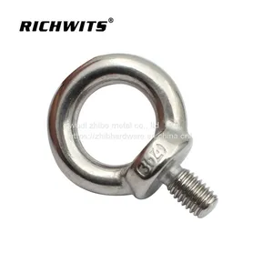 304/316 Stainless Steel DIN580 Eye Screw thumbnail-4