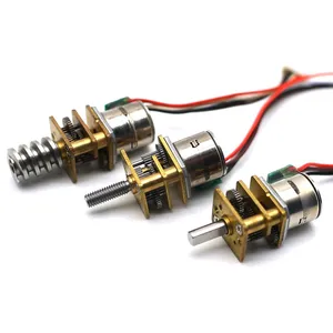 SM10 Stepper Motor With Gearbox 10mm Stepper Motor 5v 14Ω 128：1 thumbnail-5
