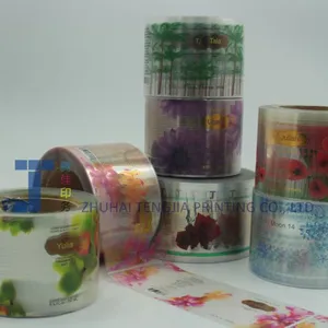 Customized Heat Resistant Printed Transparent Labels Removable thumbnail-1