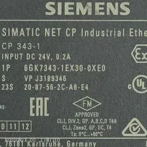 SIEMENS 6GK7343-1EX30-0XE0 COMMUNICATIONS PROCESSOR S7-300 thumbnail-2