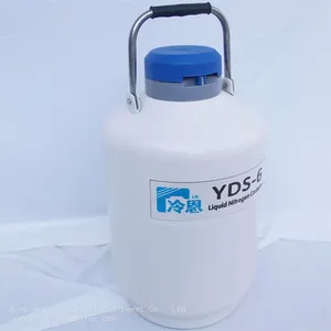 Ultra Low Evaporation Liquid Nitrogen Container of Frozen Embryo 6L thumbnail-3