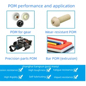 POM Asahi Kasei 9054 Low Warpage Low Viscosity High Flow Antistatic Engineering Parts POM Raw Material thumbnail-4